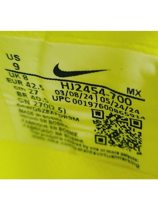 NEW Nike Zoom Mercurial Vapor 16 Elite SG-Pro Soccer Cleats HJ2454-700 Size 9 #1
